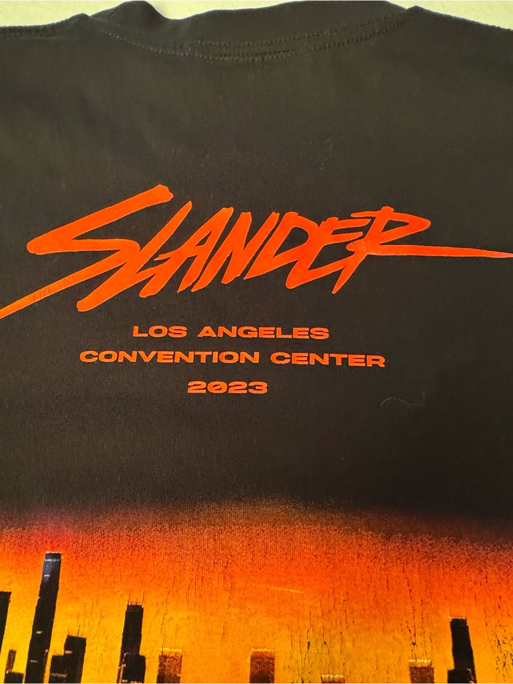 SLANDER Astronaut Los Angeles 2023 T-Shirt Size XL Derek Andersen Scott Land EDM
